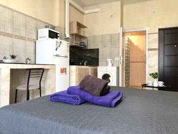 Фото номера Апартаменты Апарт-отели Modern Aparthotel near metro Pecherska г. Киев 3