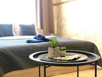 Фото номера Апартаменты с 2 спальнями Апарт-отели Modern Aparthotel near metro Pecherska г. Киев 31