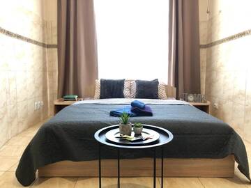 Фото номера Апартаменты с 2 спальнями Апарт-отели Modern Aparthotel near metro Pecherska г. Киев 32