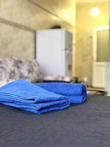 Фото номера Апартаменты с душем Апарт-отели Modern Aparthotel near metro Pecherska г. Киев 5