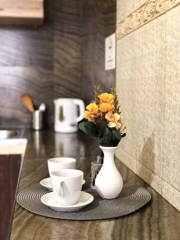Фото номера Апартаменты с душем Апарт-отели Modern Aparthotel near metro Pecherska г. Киев 4