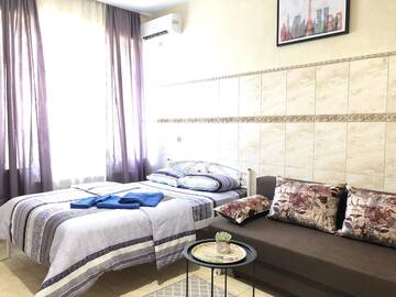 Фото номера Апартаменты с душем Апарт-отели Modern Aparthotel near metro Pecherska г. Киев 2