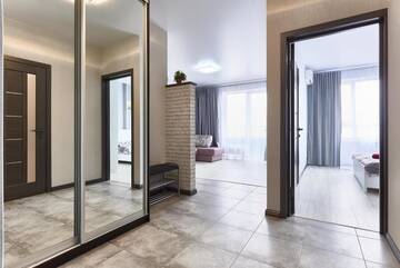 Фото номера Апартаменты с 1 спальней Апартаменты Apartment with white bedroom KPI, Ohmatdet г. Киев 41