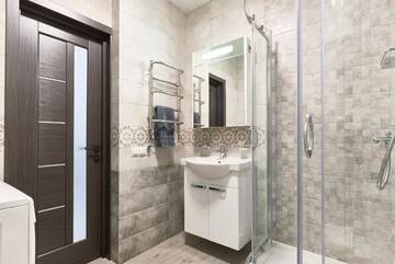 Фото номера Апартаменты с 1 спальней Апартаменты Apartment with white bedroom KPI, Ohmatdet г. Киев 49
