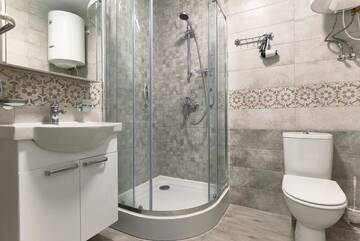 Фото номера Апартаменты с 1 спальней Апартаменты Apartment with white bedroom KPI, Ohmatdet г. Киев 50