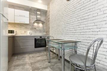 Фото номера Апартаменты с 1 спальней Апартаменты Apartment with white bedroom KPI, Ohmatdet г. Киев 53