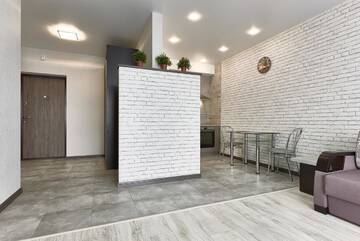 Фото номера Апартаменты с 1 спальней Апартаменты Apartment with white bedroom KPI, Ohmatdet г. Киев 7