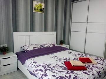 Фото номера Апартаменты с 1 спальней Апартаменты Apartment with white bedroom KPI, Ohmatdet г. Киев 61