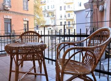 Фото номера Апартаменты с 2 спальнями Апартаменты Horodetskogo Luxury Apartment г. Киев 13