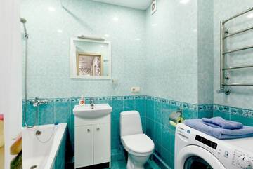 Фото номера Апартаменты с 1 спальней Апартаменты 088 Apartment near airport Zhulyani, LDS Tеmple Square г. Киев 53