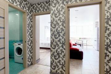 Фото номера Апартаменты с 1 спальней Апартаменты 088 Apartment near airport Zhulyani, LDS Tеmple Square г. Киев 54