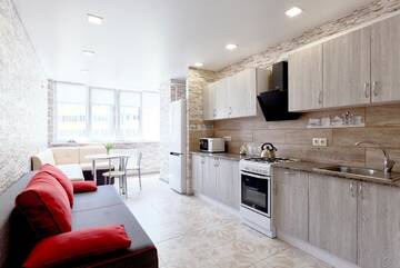 Фото номера Апартаменты с 1 спальней Апартаменты 088 Apartment near airport Zhulyani, LDS Tеmple Square г. Киев 19