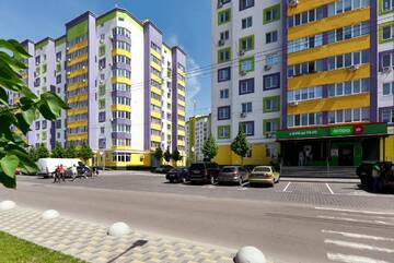Фото номера Апартаменты с 1 спальней Апартаменты 088 Apartment near airport Zhulyani, LDS Tеmple Square г. Киев 27