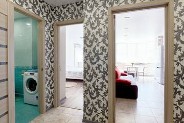 Фото номера Апартаменты с 1 спальней Апартаменты 088 Apartment near airport Zhulyani, LDS Tеmple Square г. Киев 24