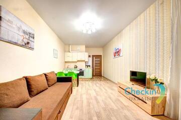 Фото номера Апартаменты с 2 спальнями Апартаменты Three-room Apartments in the French Quarter г. Киев 26
