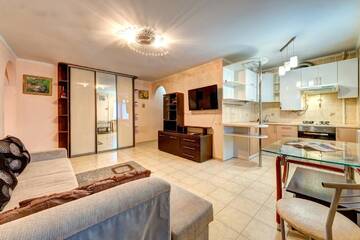 Фото номера Апартаменты с 2 спальнями Апартаменты Apartments near the NSC Olympic г. Киев 11