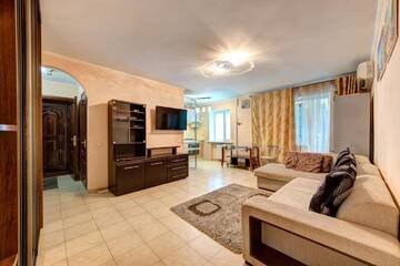Фото номера Апартаменты с 2 спальнями Апартаменты Apartments near the NSC Olympic г. Киев 18