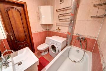 Фото номера Апартаменты с 2 спальнями Апартаменты Apartments near the NSC Olympic г. Киев 24