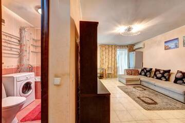Фото номера Апартаменты с 2 спальнями Апартаменты Apartments near the NSC Olympic г. Киев 38