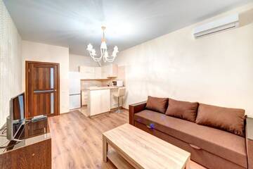 Фото номера Апартаменты с 1 спальней Апартаменты Apartments near Ocean Plaza г. Киев 22