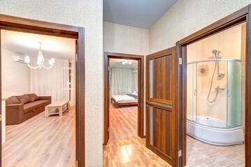 Фото номера Апартаменты с 1 спальней Апартаменты Apartments near Ocean Plaza г. Киев 27