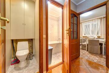 Фото номера Апартаменты с 1 спальней Апартаменты Apartments near the Palace of Sports г. Киев 18