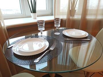Фото номера Апартаменты с 1 спальней Апартаменты Superb Studio near airport Kiev (Zhuliany) г. Киев 13