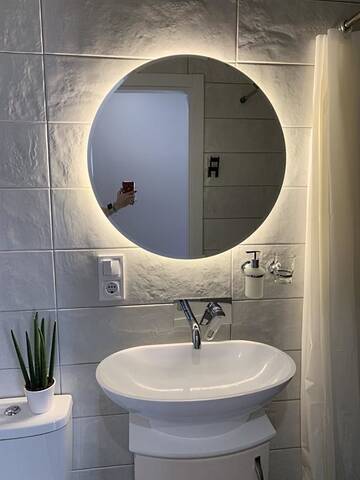 Фото номера Апартаменты с 1 спальней Апартаменты Superb Studio near airport Kiev (Zhuliany) г. Киев 17