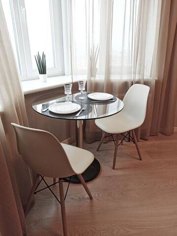 Фото номера Апартаменты с 1 спальней Апартаменты Superb Studio near airport Kiev (Zhuliany) г. Киев 14