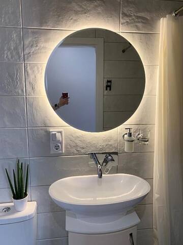 Фото номера Апартаменты с 1 спальней Апартаменты Superb Studio near airport Kiev (Zhuliany) г. Киев 28
