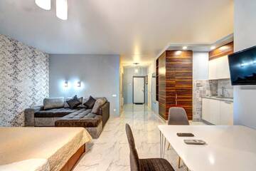 Фото номера Апартаменты с 1 спальней Апартаменты Apartments near Olympic г. Киев 8