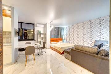 Фото номера Апартаменты с 1 спальней Апартаменты Apartments near Olympic г. Киев 42