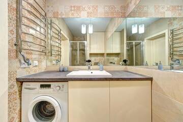 Фото номера Апартаменты с 1 спальней Апартаменты Apartments near Olympic г. Киев 18