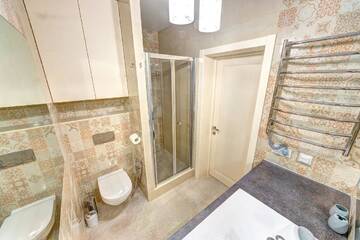 Фото номера Апартаменты с 1 спальней Апартаменты Apartments near Olympic г. Киев 19