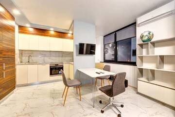 Фото номера Апартаменты с 1 спальней Апартаменты Apartments near Olympic г. Киев 14