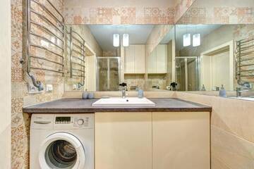 Фото номера Апартаменты с 1 спальней Апартаменты Apartments near Olympic г. Киев 28
