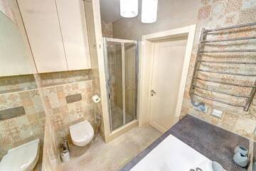 Фото номера Апартаменты с 1 спальней Апартаменты Apartments near Olympic г. Киев 27