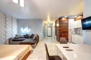 Фото номера Апартаменты с 1 спальней Апартаменты Apartments near Olympic г. Киев 32