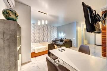 Фото номера Апартаменты с 1 спальней Апартаменты Apartments near Olympic г. Киев 34