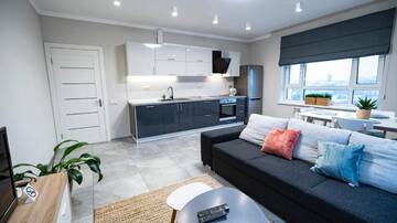 Фото номера Апартаменты с 1 спальней Апартаменты Sky apartment Politech г. Киев 53