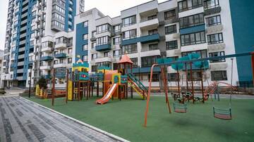 Фото номера Апартаменты с 1 спальней Апартаменты Sky apartment Politech г. Киев 24
