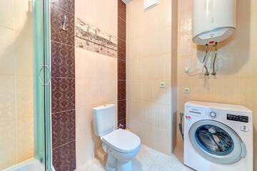 Фото номера Апартаменты с 2 спальнями Апартаменты Three bedroom apartment on Lybidska г. Киев 15