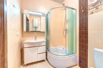 Фото номера Апартаменты с 2 спальнями Апартаменты Three bedroom apartment on Lybidska г. Киев 28