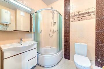 Фото номера Апартаменты с 2 спальнями Апартаменты Three bedroom apartment on Lybidska г. Киев 26