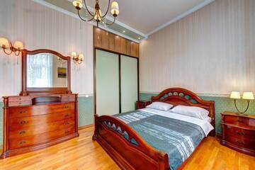 Фото номера Апартаменты с 3 спальнями Апартаменты Four bedroom apartment near the NSC Olympic г. Киев 19