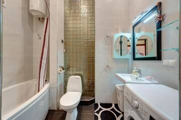 Фото номера Апартаменты с 3 спальнями Апартаменты Four bedroom apartment near the NSC Olympic г. Киев 21