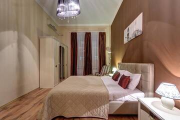 Фото номера Апартаменты с 3 спальнями Апартаменты Four bedroom apartment near the NSC Olympic г. Киев 28