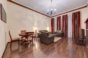 Фото номера Апартаменты с 3 спальнями Апартаменты Four bedroom apartment near the NSC Olympic г. Киев 33