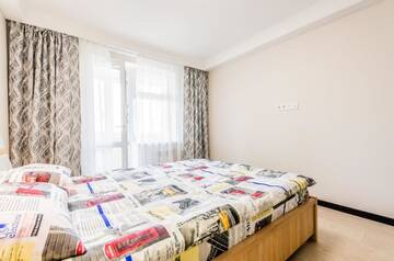 Фото номера Апартаменты Апартаменты Apartment on Obolonsky avenue 16a г. Киев 27