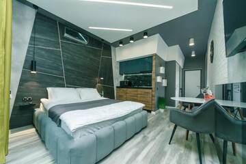 Фото номера Номер-студио с джакузи Апарт-отели Luxury Apartments г. Киев 20